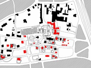 Grund­risse der Wohn­häuser auf der Mat­hil­den­höhe | Darmstadt