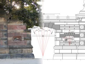 Satzbau und Gram­matik der Mainzer Rheintore